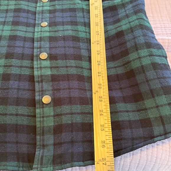 Levi's Dark Blue Quilted Shirt Jacket, Reversible to Plaid, Great Condition! - Picture 11 of 12